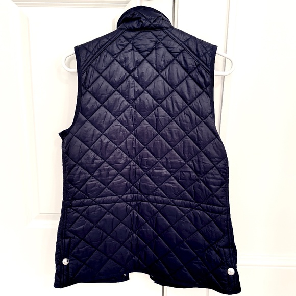 Lauren Navy Blue Quilted Vest - Size Small - Perfect Condition - Picture 2 of 2
